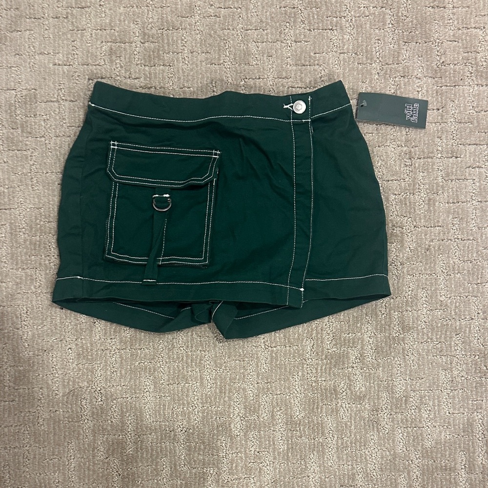 Target Women's Dark Green Skort with Pocket